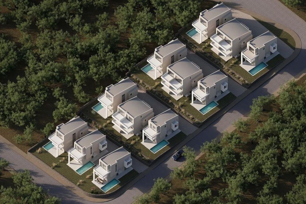 Мезонет с градина и морска гледка за продажба в Палио, Гърция