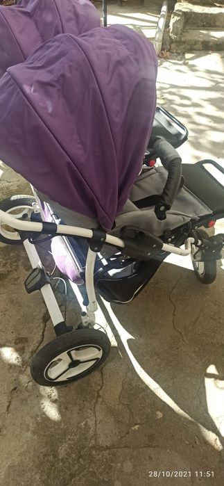 Количка за близнаци Mikado Twin 2в1...