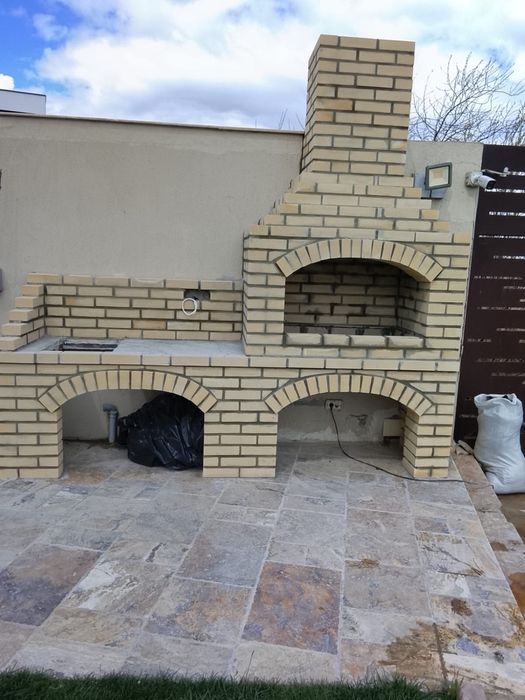 Gratare de gradina din caramida