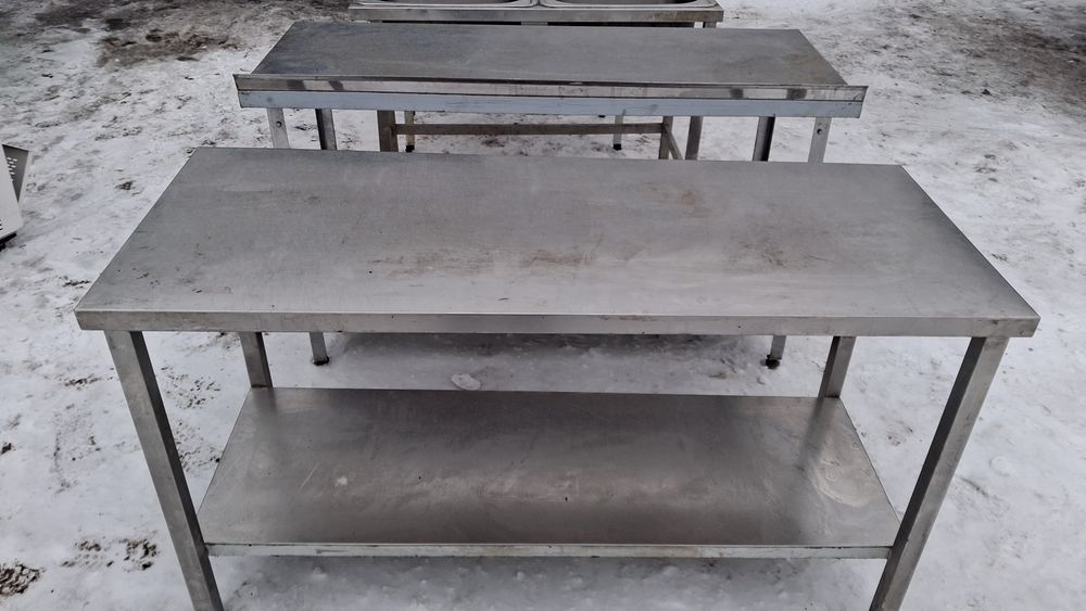 Столы для кухни, нержавейки