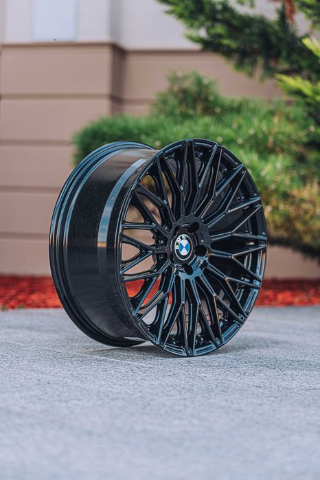 Jante Roti BMW R20 5x112 Black Seria 3 Seria 4 Seria 5 Seria 6 Seria 7 Seria 8 X3 X4 X5 X6 X7 G20 G21 G30 G31 G60 G70 G14 G15 G16 G11 G12 Aliaj Nou