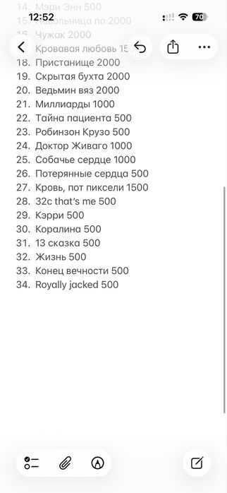 34 книги за 30 тыс