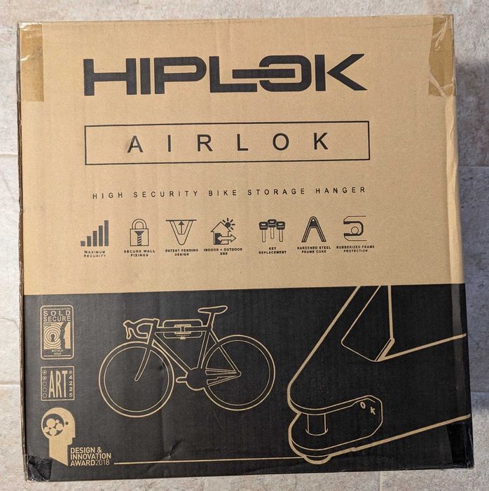 AIRLOK Diamond Wall Mount Bike Hanger (Antifurt+Suport perete) SIGILAT