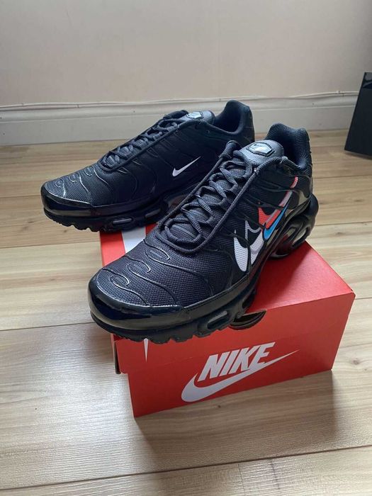 Промо! Nike Air Max Plus Black Multi Swoosh гр. Пловдив Старият град • OLX.bg