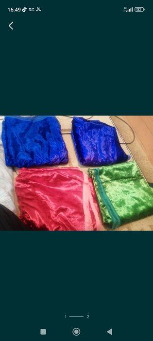 Ткань Бархат разные цвета