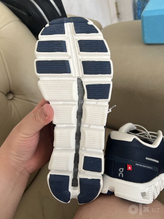 On Cloud 5 Mens Navy / Ice Blue Original Krossovka razmer40,39