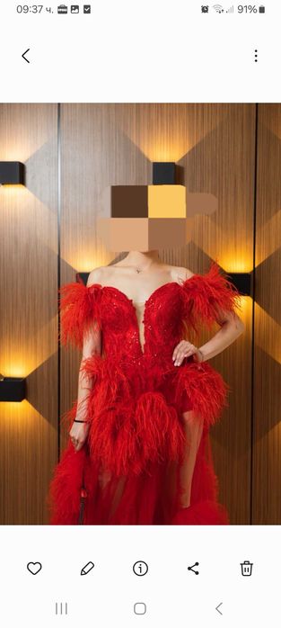 Бална рокля на Стоян Радичев