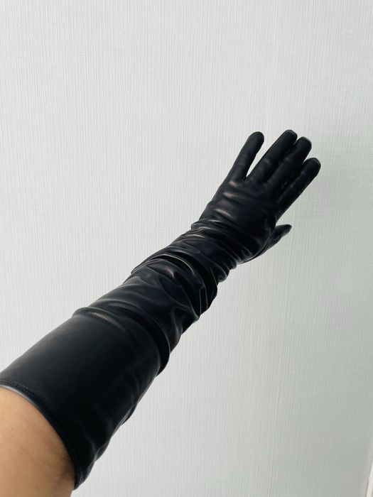 Перчатки кожаные