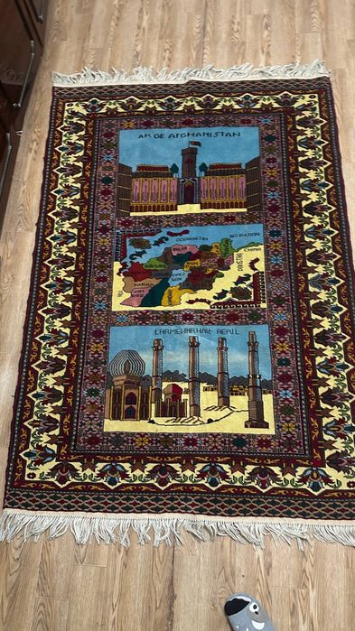Ковер  ручная работа настоящий афганский ковер
