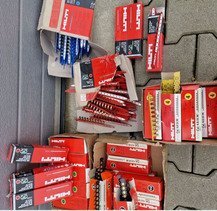 Hilt Capse /Cuie pentru  fixarea profilelor metalice/Cuie /Capse  Prof