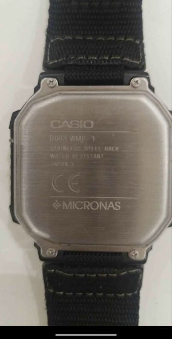 РЯДЪК Casio WMP-1 – часовник с аудио плеър и докинг станция MP3 – НЕИЗВЕСТНО  състояние