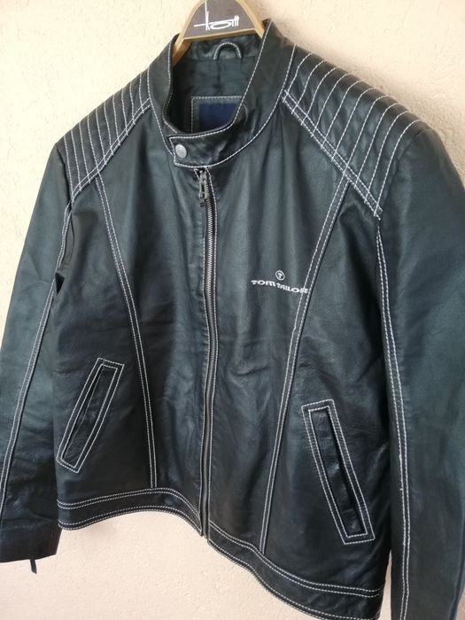 Geaca piele bărbați Tom Tailor M biker