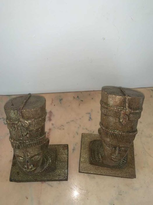 Statuie egipt din lemn