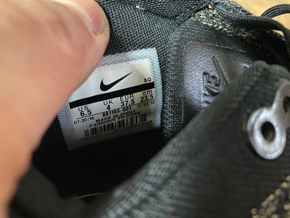 ''NIKE Air Max 1 Ultra 2.0 Flyknit Gold''оригинални маратонки 37.5 ном