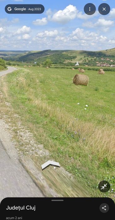 Teren intravilan de vânzare –com. Chinteni | 2.900mp |