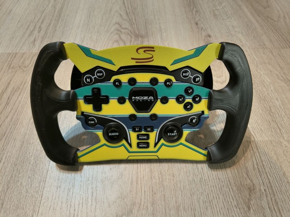 Volan F1 pentru LogitechG29,G290,G923 Thrustmaster T300/Moza R3/R5