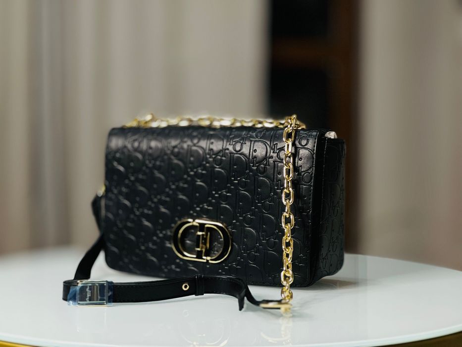Дамска черна чанта Dior