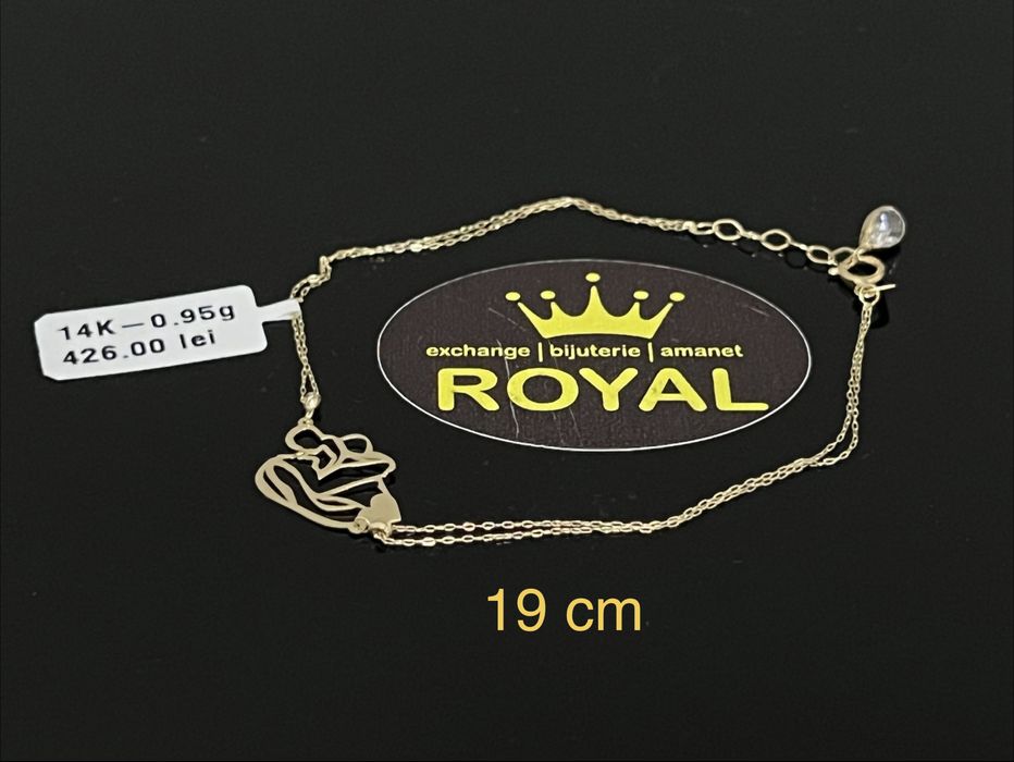 Bijuteria Royal CB : Bratara mama copil aur 14k 585  0,95 gr