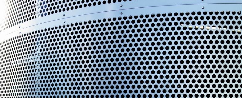 Tabla de inox perforat