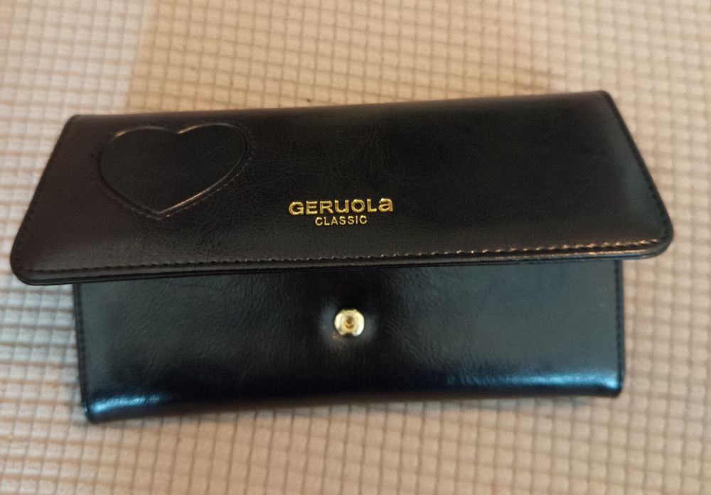 Portofel femeie pielea naturala Antifurt RFID