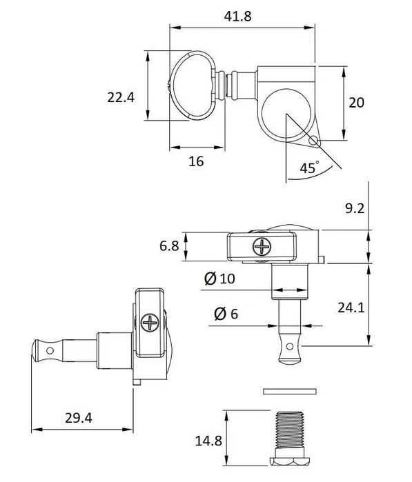Seturi chei de acordaj chitara – Yamaha & Fender