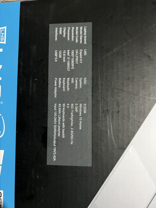 Notebook yangi corei 7