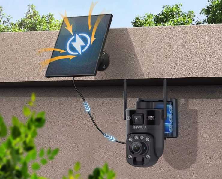 Camera de supraveghere 12MP, 60X Zoom, 4G UBOX
