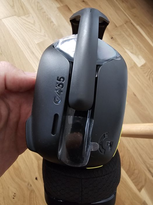 Casti gaming wireless Logitech G435 Lightspeed, Negru