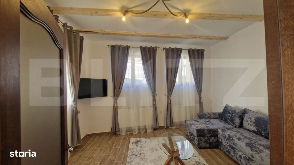 Casa de inchiriat, 2 camere, 60 mp, renovata, mobilata - zona Șchei d