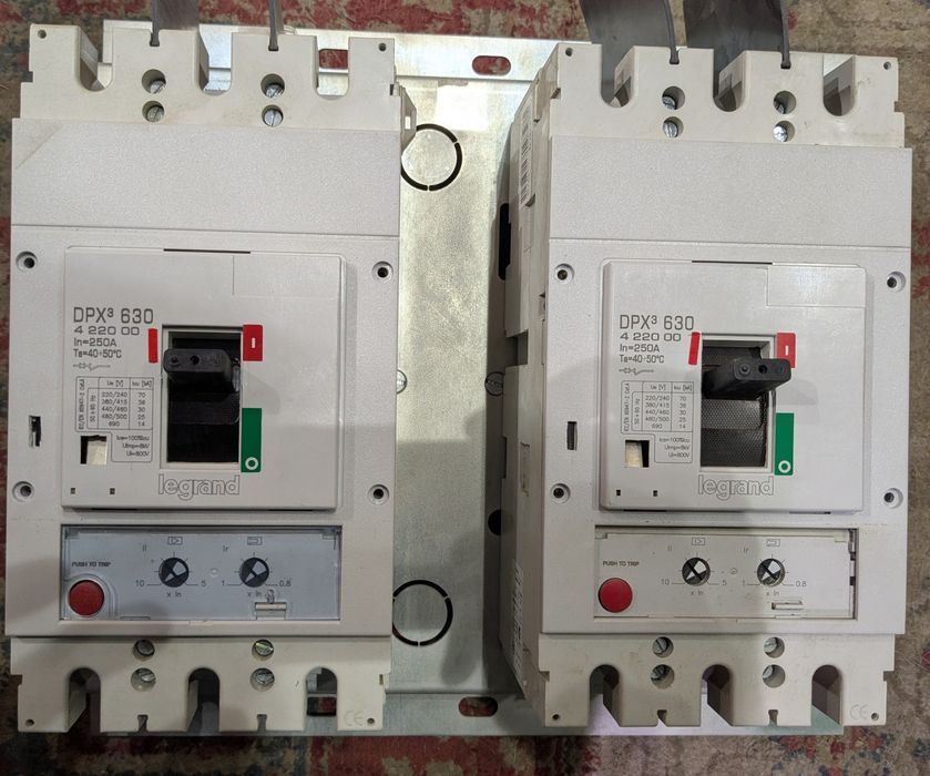 АВР 250А Legrand MODBUS rs232 для BMS/SCADA