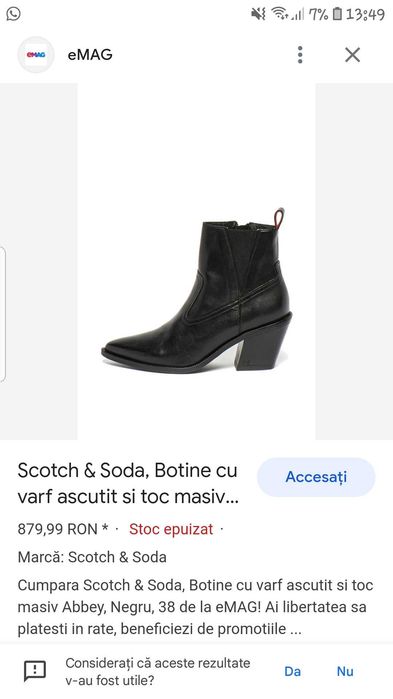 Vand Botine Scotch&Soda