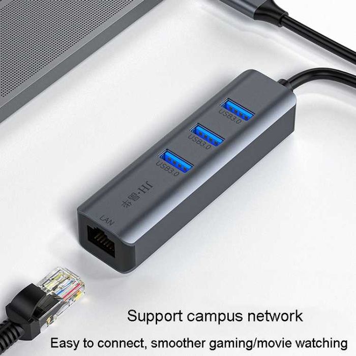 Usb3 ,type-c to lan переходник, lan adapter, сетевая карта 1GB - 2.5Gb