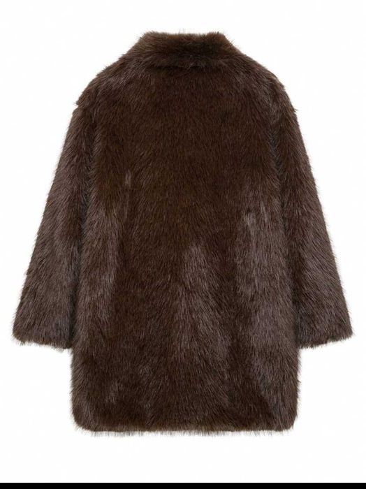 Палто от изкуствена кожа