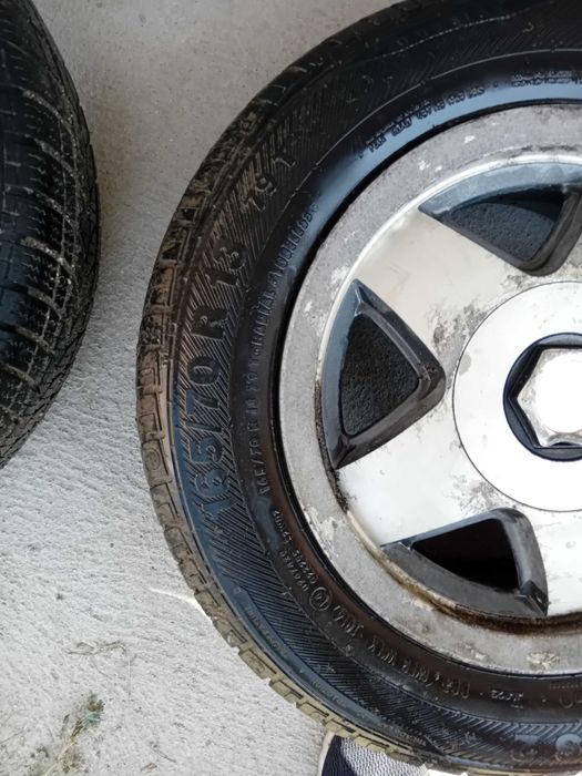 4 бр. Алуминиеви джанти с гуми