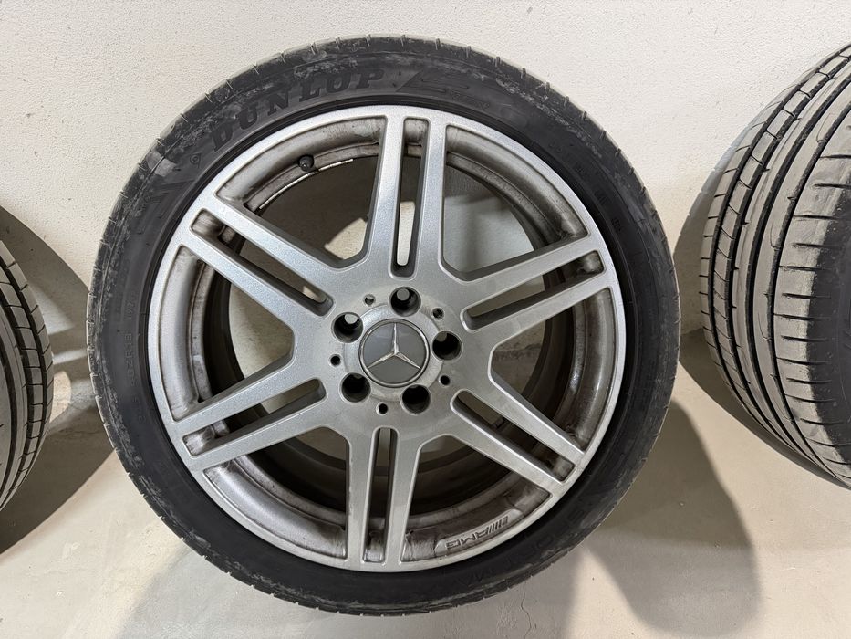 Оргинални джанти за Мерцедес 18-ки АМГ с чисто нови гуми