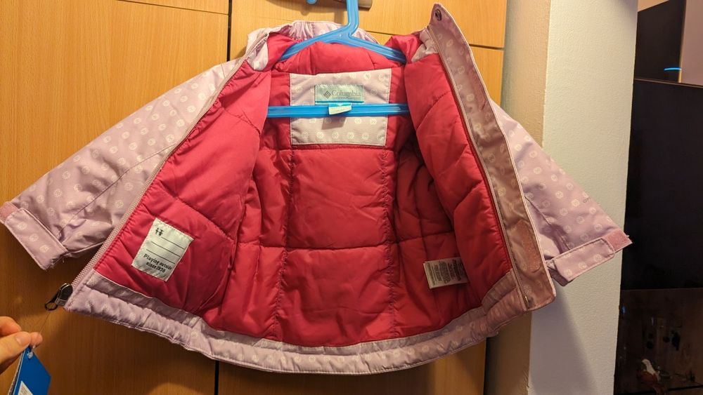 Geaca Columbia, fetita