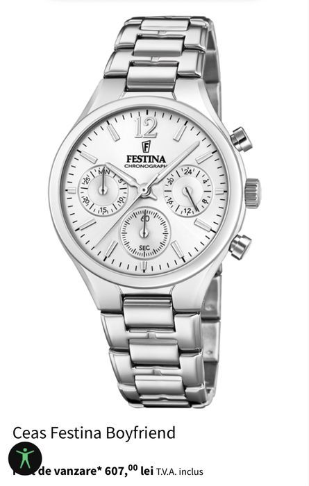 Ceas Festina Boyfriend Chronograph nou