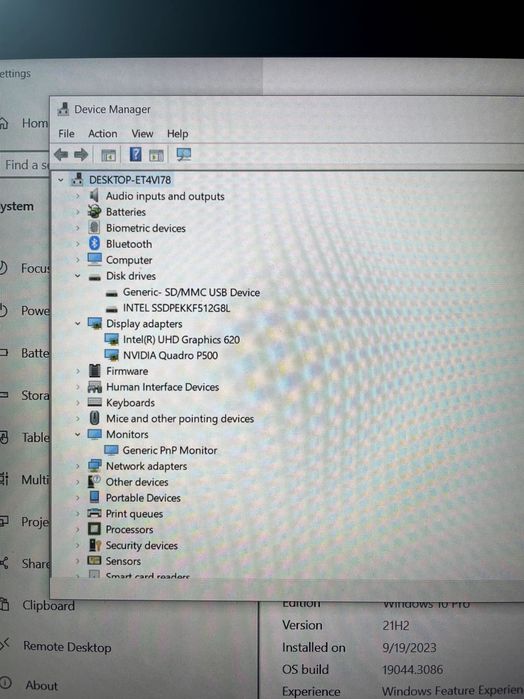 Lenovo ThinkPad P52s – i7, 16 GB RAM, SSD 512 GB, NVIDIA Quadro P500