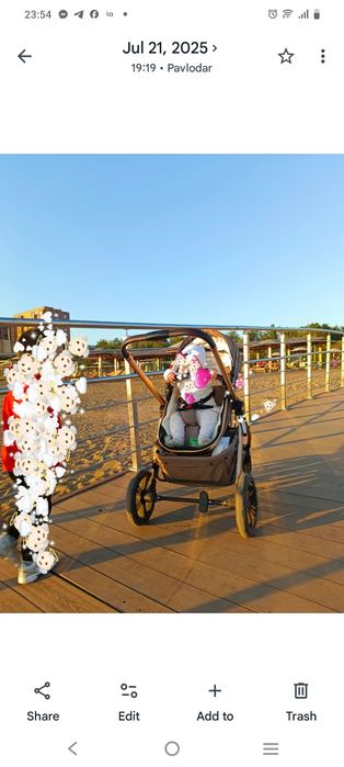 Детская коляска .