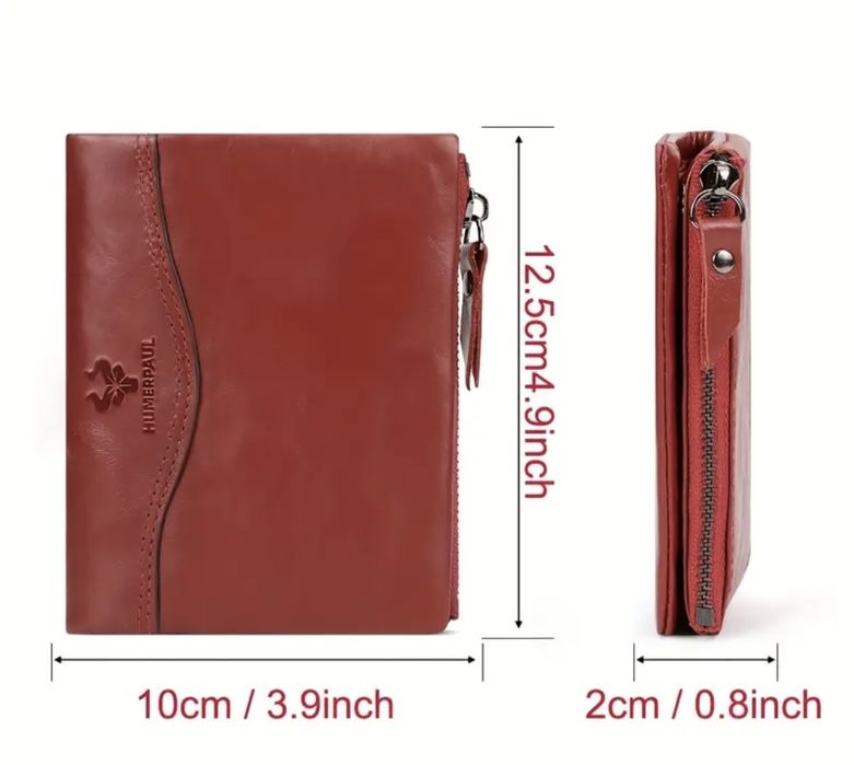 Портфейл HUMERPAUL с RFID защита против кражба на инфо от д. карти