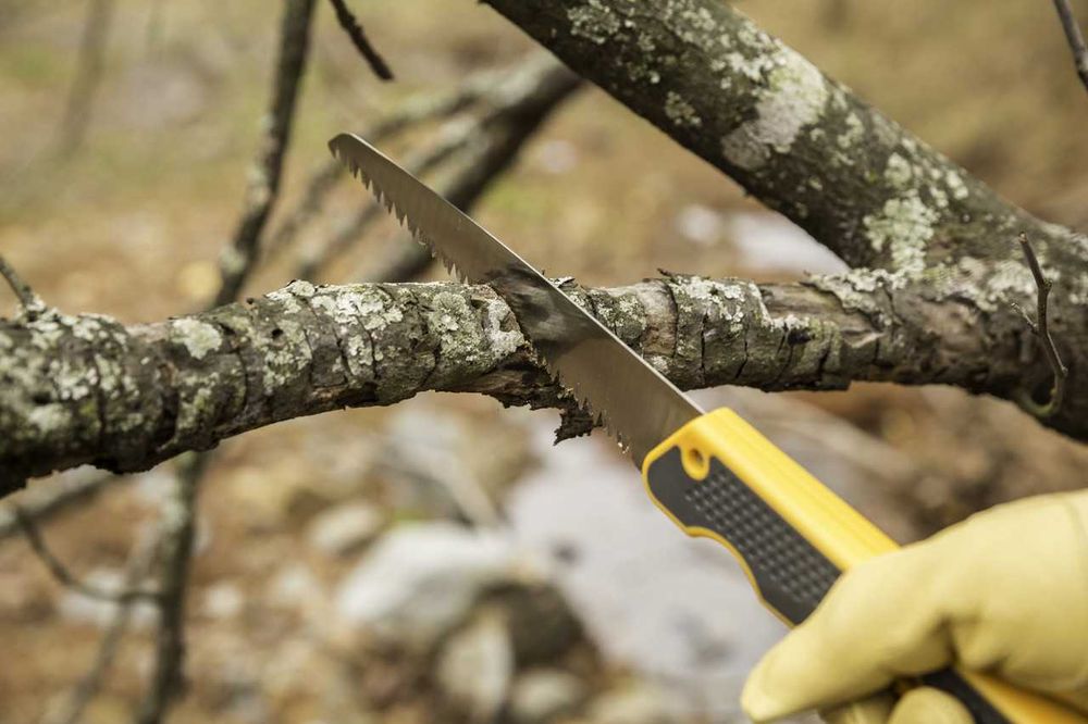 Сгъваем Трион  Smith's USA с магнезиева запалка и точило -20 см острие