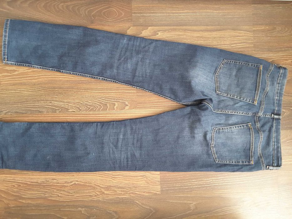 Дънки унисекс с коригиращ ластик 14год-170 см/ Х§М