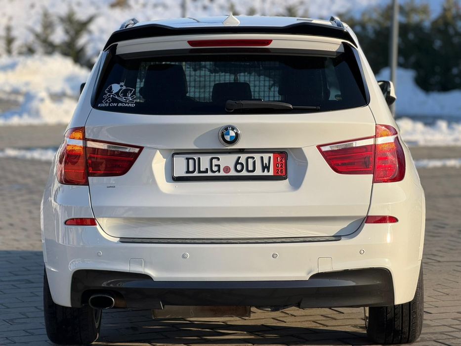 Vand bmw x3 M packet interior exterior 2012 euro 5