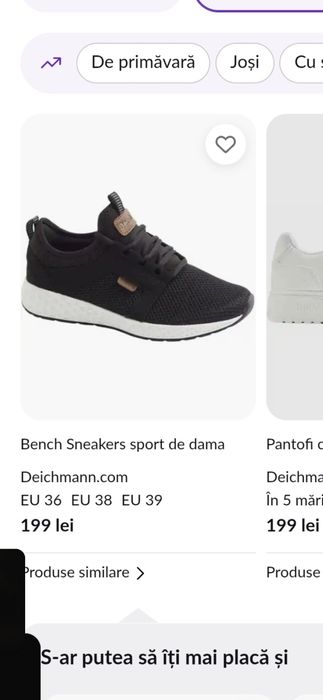 Bench negru fete,  37