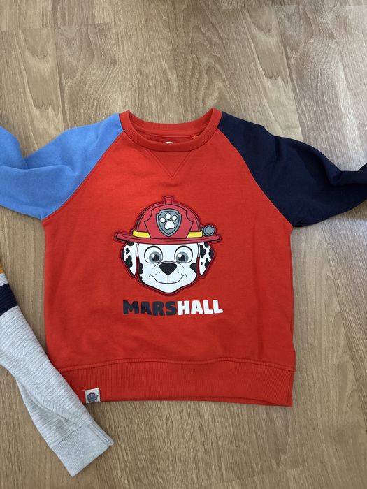Pulover/ bluza plusata Marshall băieți  paw patrol, 116 cm