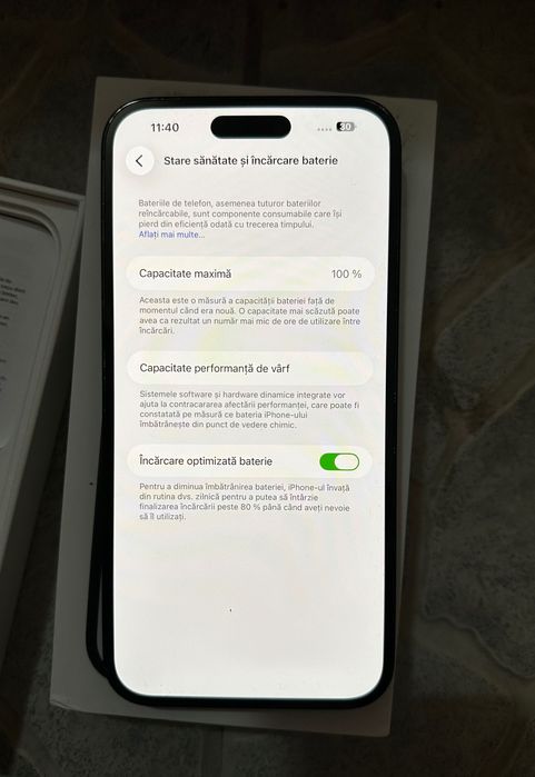 iPhone 14 Pro Max Bat 100%