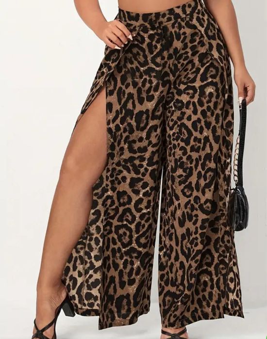 Леопард Штаны Рубашка Халат