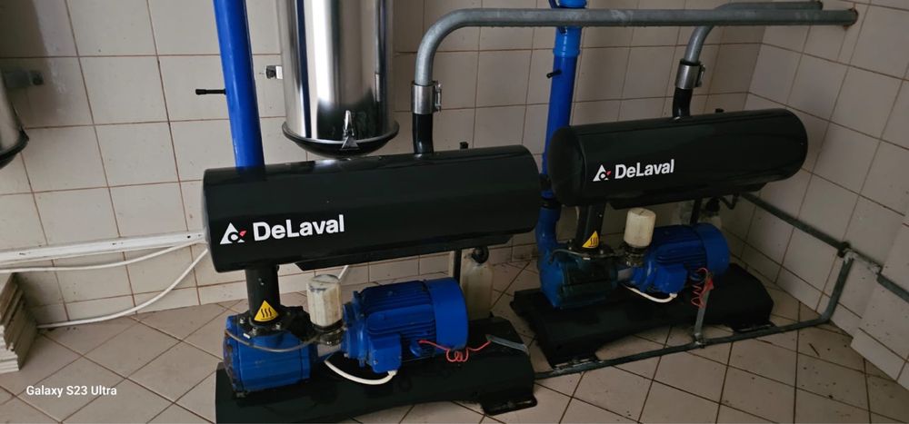 Sala de muls De Laval care a fost achizitioanata de noua !