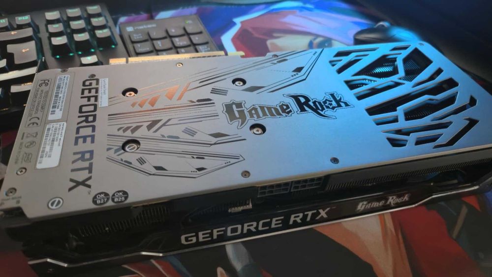 Видео Карта RTX 3070 TI Palit Game Rock