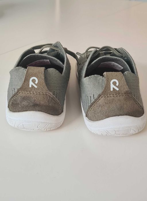 Reima, Incaltari barefoot Astelu din material textil, Verde, 28.